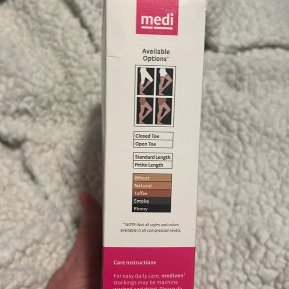 Mediven 39603 compression stocking 20-30mmHg natural full panty open toe III - Picture 3 of 6